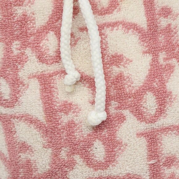 Christian Dior Pile Trotter Hand Bag Pink White Auth BD1288 - Picture 15 of 16